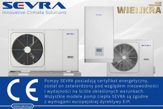 Pompy ciepła SEVRA ECOs HEAT to innowacyjne rozwiązanie, które spełnia najwyższe standardy jakości i efektywności energetycznej.