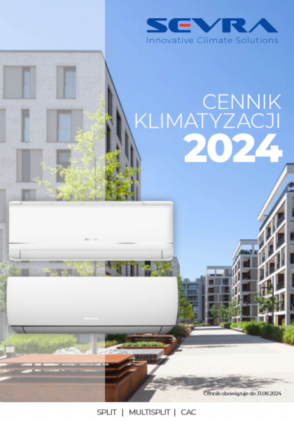 Cennik klimatyzacji SEVRA - do 30.11.2024